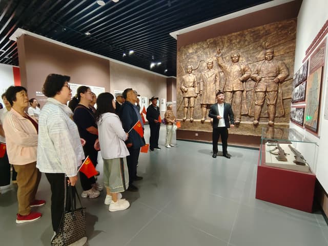内蒙古赤峰市林西县：银发映初心 红色薪火传